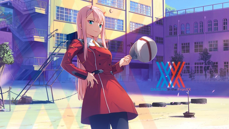 darling in the franxx, anime, hd