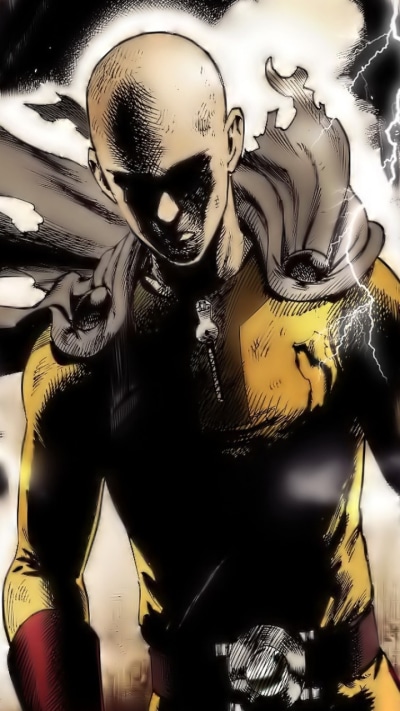 Anime One-Punch Man, Lord Boros (One-Punch Man), Saitama (One-Punch Man), 720x1280