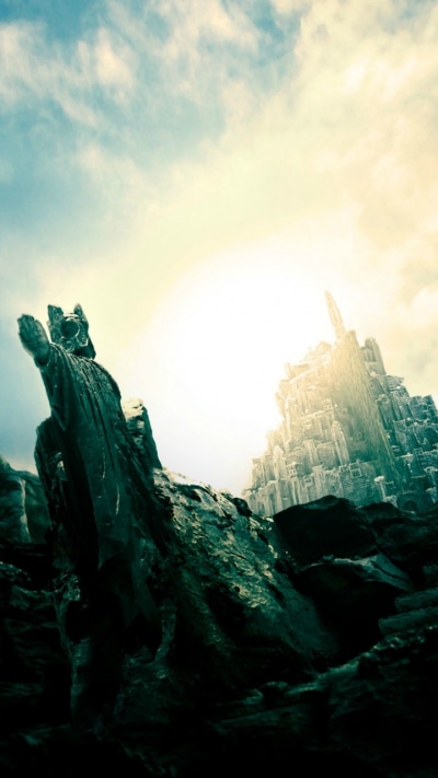 Movie The Lord Of The Rings, Fantasy, City, Minas Tirith, 720x1280