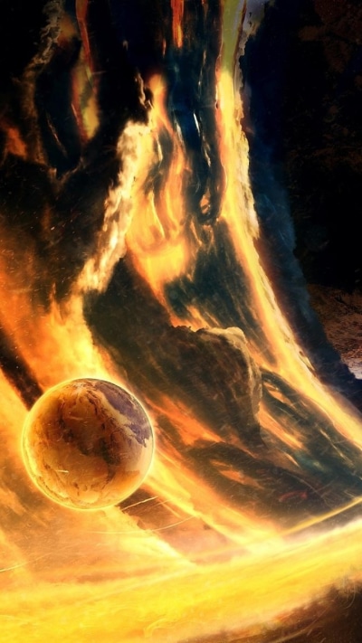 Sci Fi Planets, Planet, Space, Stars, 720x1280