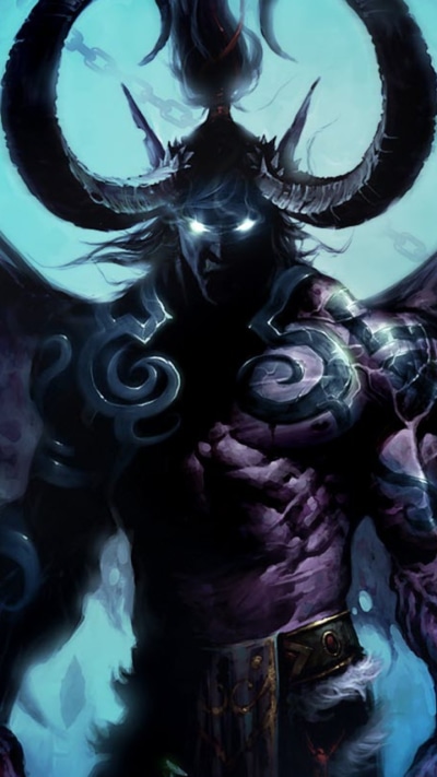 Dark Demon, Illidan Stormrage, 720x1280