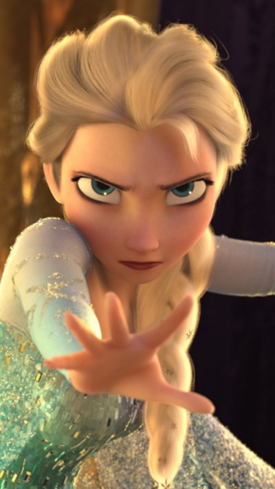 Movie Frozen, Frozen (Movie), Elsa (Frozen), Snow, 720x1280