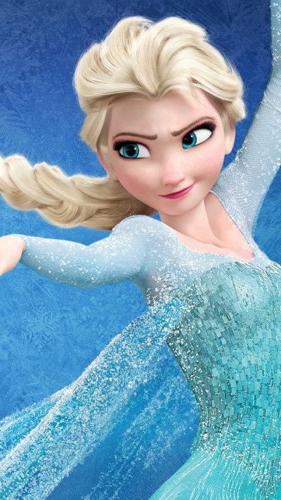 Movie Frozen, Frozen (Movie), Elsa (Frozen), Snow, 720x1280