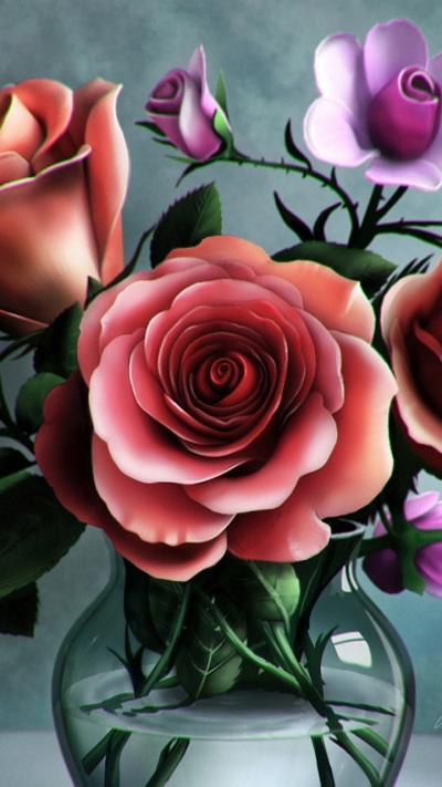 Artistic Flower, 720x1280