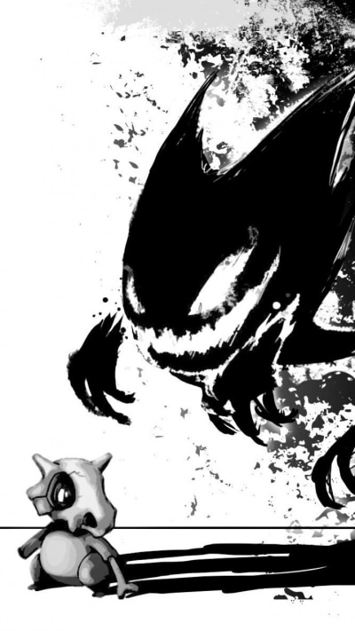 Anime Pokémon, Gengar (Pokémon), Cubone (Pokémon), Gastly (Pokémon), Haunter (Pokémon), Ghost Pokémon, 720x1280