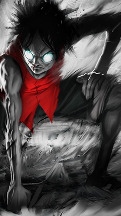 Anime One Piece, Monkey D. Luffy, 720x1280
