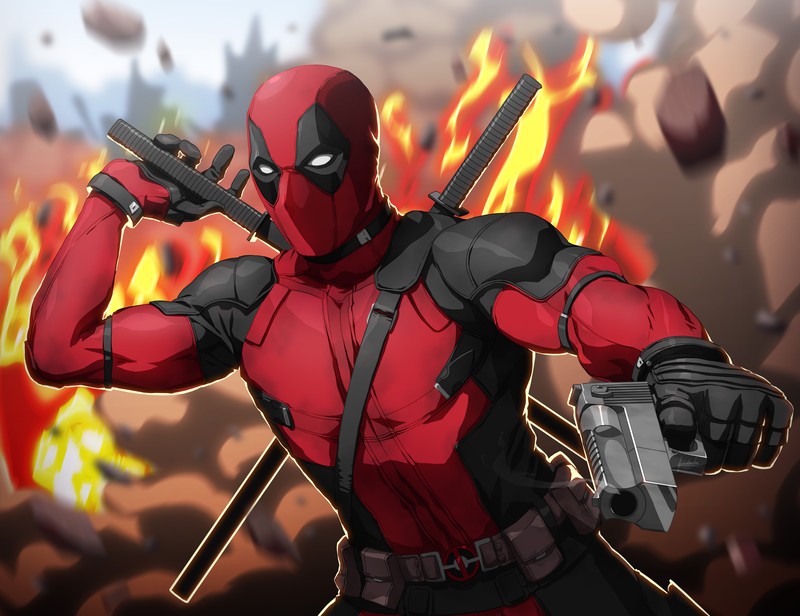deadpool, deadpool 2, artwork, hd, 4k, 5k, superheroes, artist, deviantart, movies