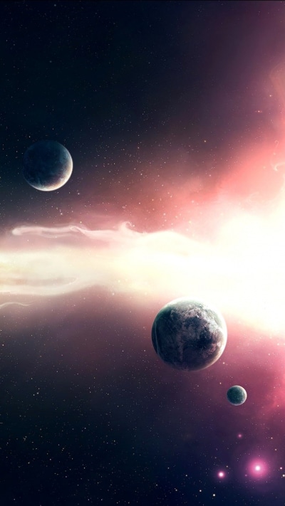 Sci Fi Planets, Planet, Sun, Space, 720x1280
