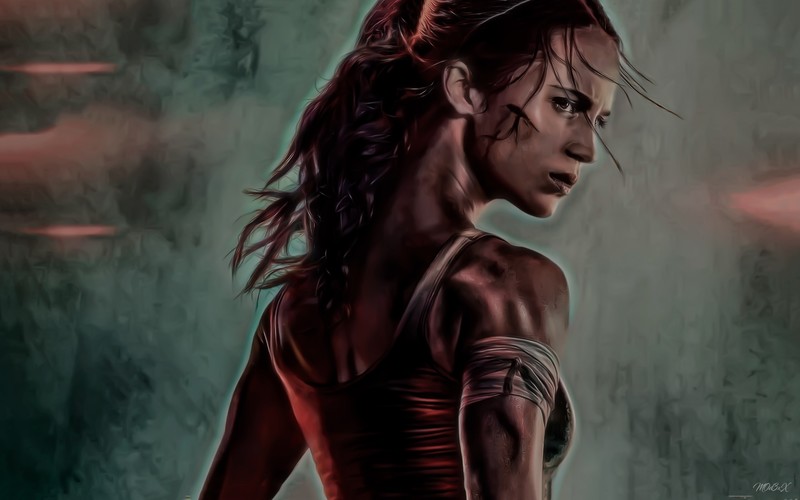 tomb raider, 2018 movies, hd, alicia vikander, lara croft, artist, artwork, deviantart