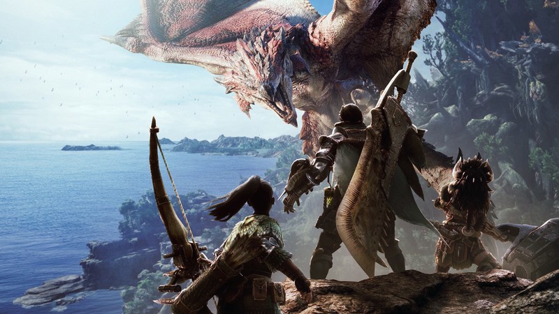 monster hunter world, 2017 games, games, hd