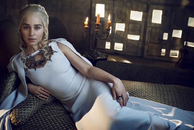 daenerys targaryen, emilia clarke, game of thrones, tv shows, 4k, hd