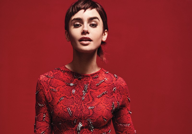 lily collins, girls, celebrities, model, hd, 4k