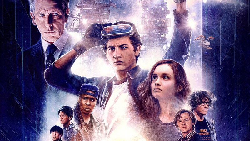 ready player one, 2018 movies, movies, hd, poster