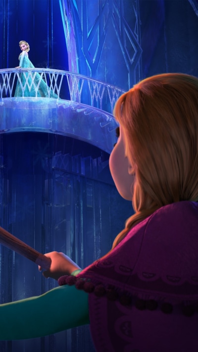 Movie Frozen, Elsa (Frozen), Snow, Frozen (Movie), Anna (Frozen), 720x1280