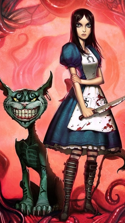 Video Game Alice: Madness Returns, 720x1280