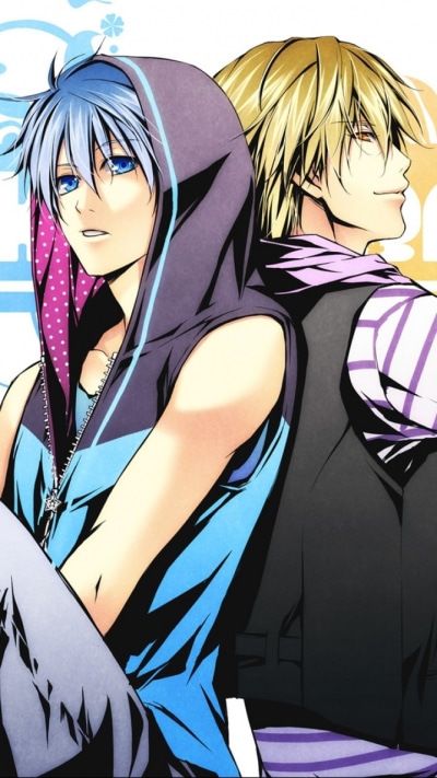 Anime Kurokos Basketball, Ryōta Kise, Tetsuya Kuroko, 720x1280