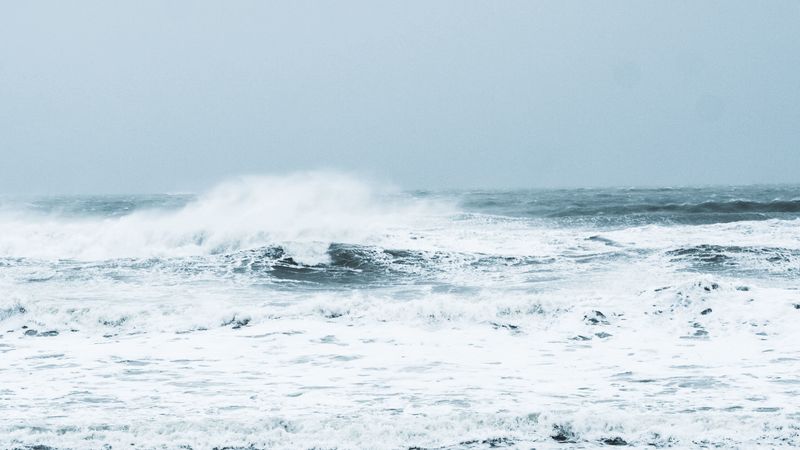 waves, surf, sea, ocean, 4k