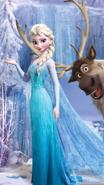 Movie Frozen, Elsa (Frozen), Frozen (Movie), Sven (Frozen), 720x1280