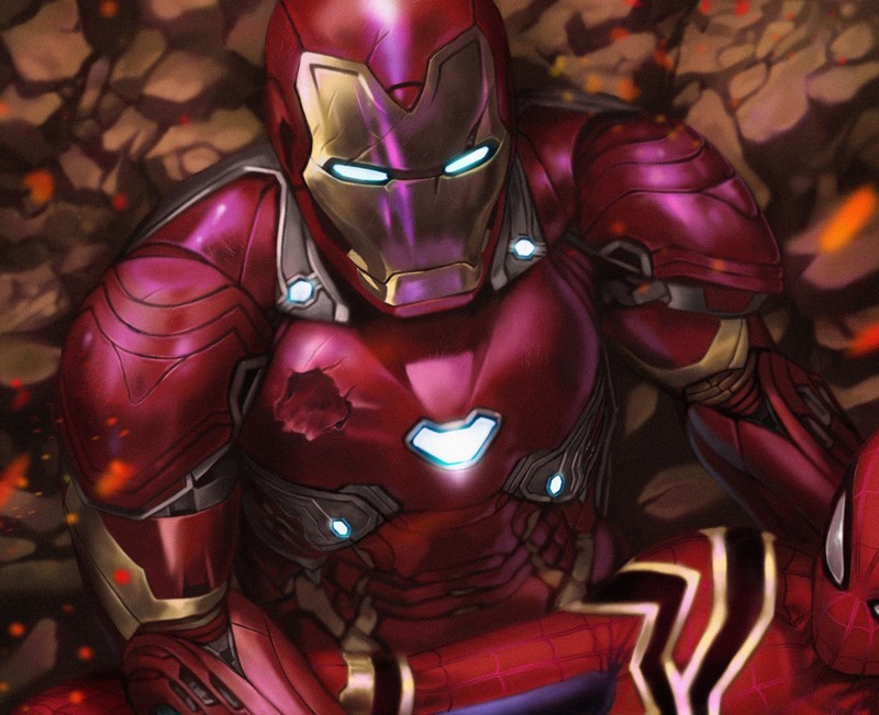 spiderman, iron man, movies, hd, artwork, artist, artstation, avengers infinity war