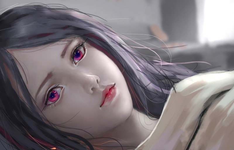anime girl, anime, artist, artwork, digital art, hd
