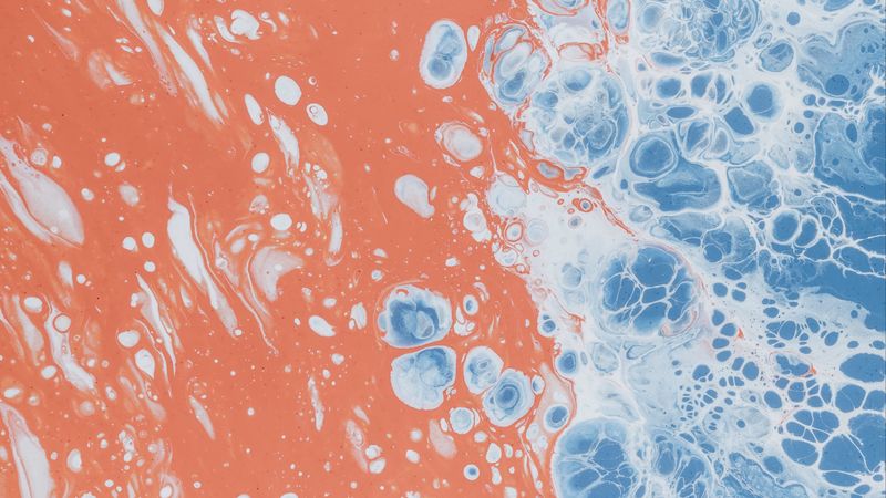 spots, stains, abstraction, multi-colored, 4k