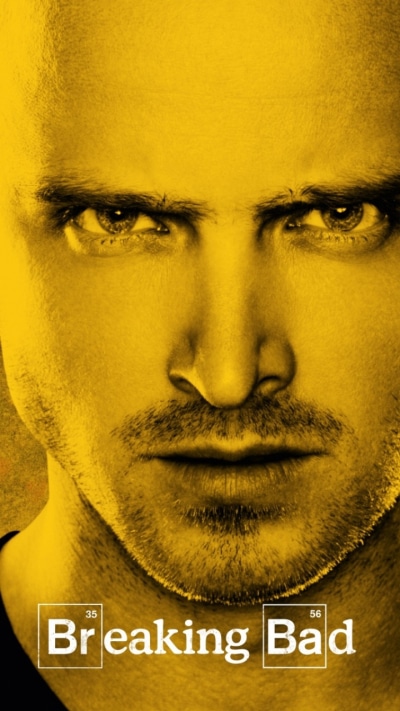 TV Show Breaking Bad, Jesse Pinkman, Aaron Paul, Yellow, Warning, 720x1280
