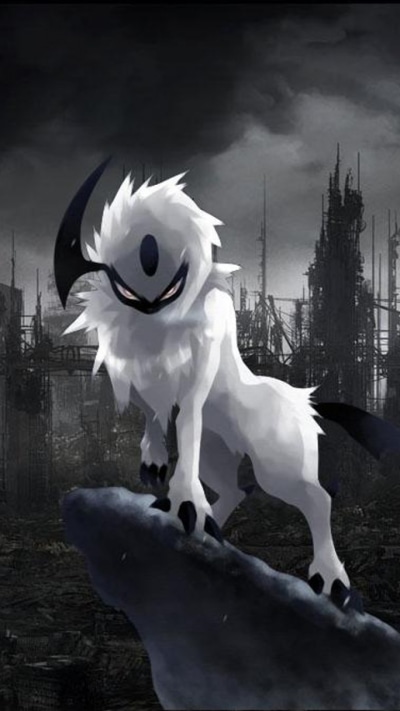 Anime Pokémon, Dark Pokémon, Absol (Pokémon), 720x1280