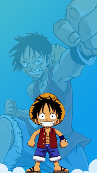 Anime One Piece, Monkey D. Luffy, 720x1280