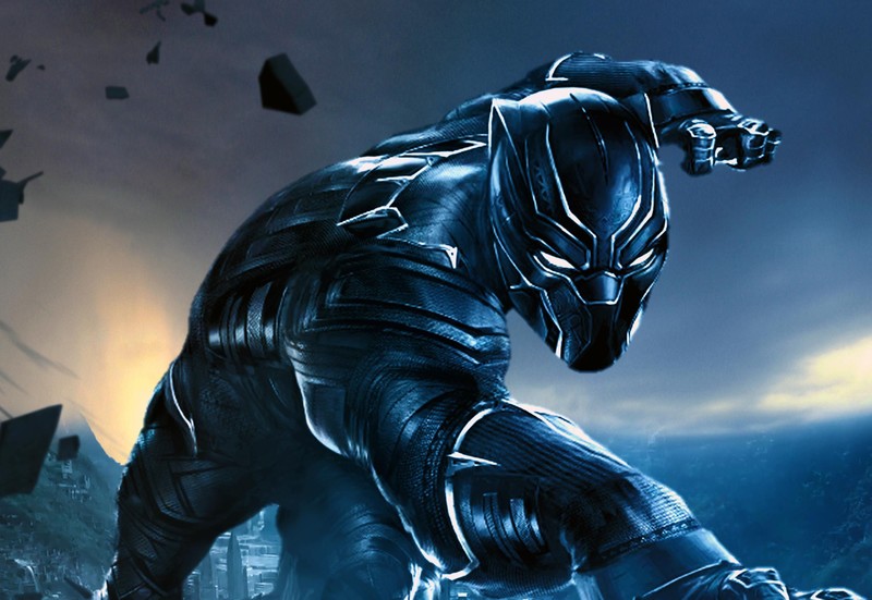 black panther, 2018 movies, movies, hd, artwork