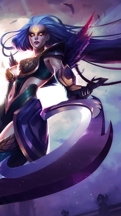 Video Game League Of Legends, Diana (League Of Legends), 720x1280