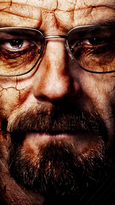 TV Show Breaking Bad, Walter White, Glasses, Face, Bryan Cranston, 720x1280