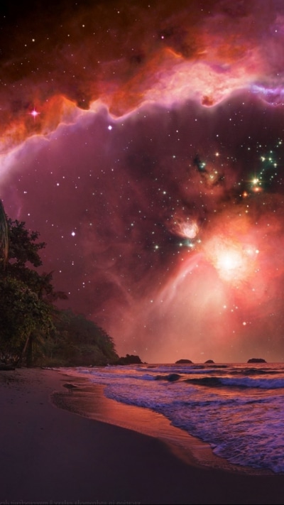 Sci Fi Nebula, Space, 720x1280