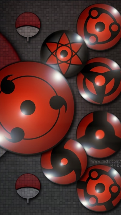 Anime Naruto, Mangekyō Sharingan, Sharingan (Naruto), 720x1280