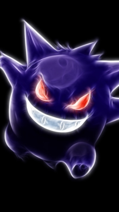 Anime Pokémon, Gengar (Pokémon), Ghost Pokémon, 720x1280