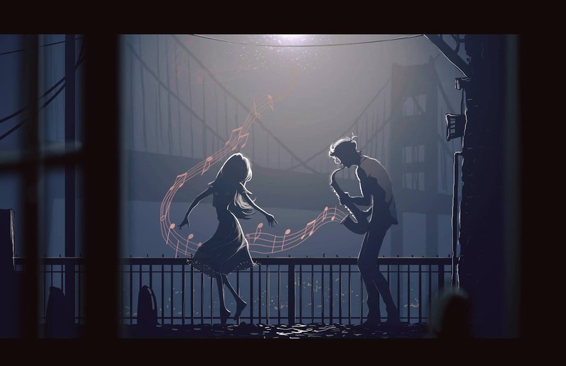 dancing, artist, artwork, digital art, hd, music