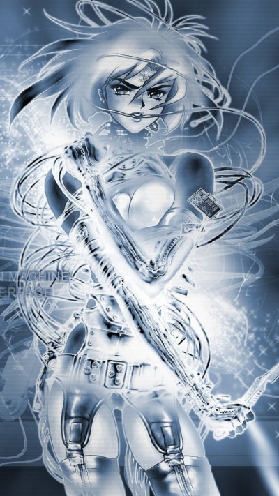 Anime Ghost In The Shell, Motoko Kusanagi, 720x1280