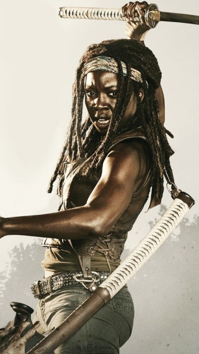 TV Show The Walking Dead, Michonne (The Walking Dead), Danai Gurira, 720x1280