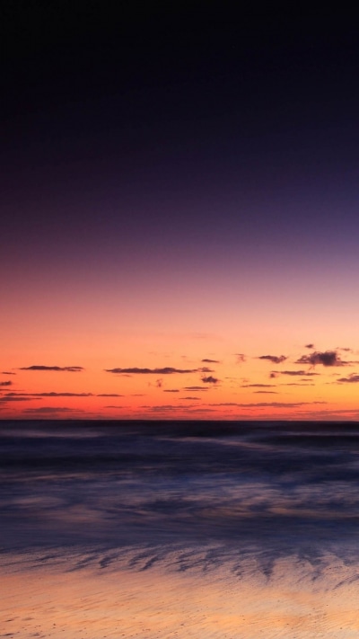Earth Sunset, Beach, Ocean, Sea, 720x1280
