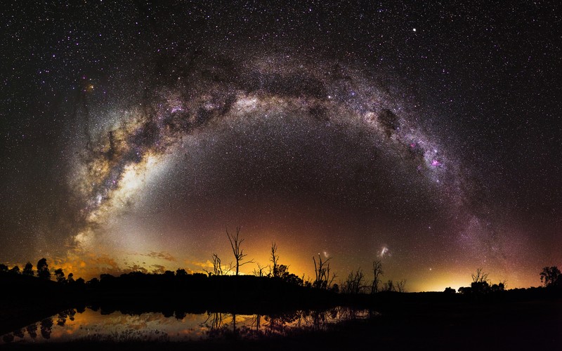 scifi, milky way, digital universe, hd, 4k