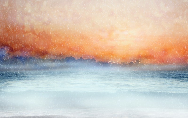 earth, sea, sky, horizon, nature, hd, 4k, 5k, clouds