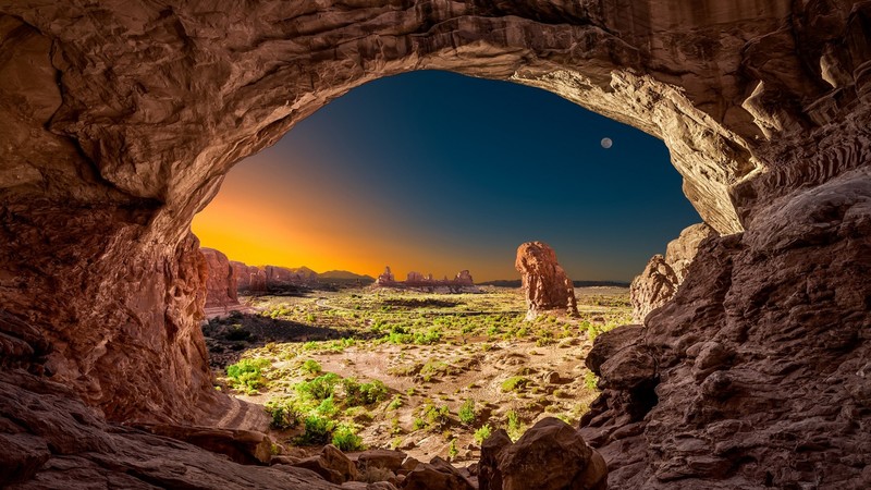 arch, national park, nature, hd, 4k, earth