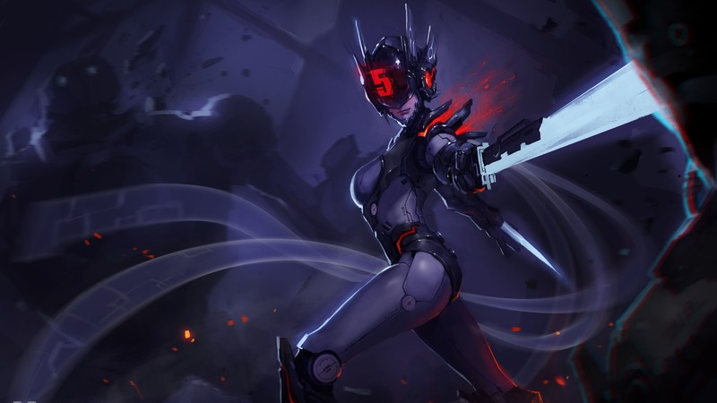 fiora league of legends, league of legends, games, artist, artwork, digital art, hd, 4k