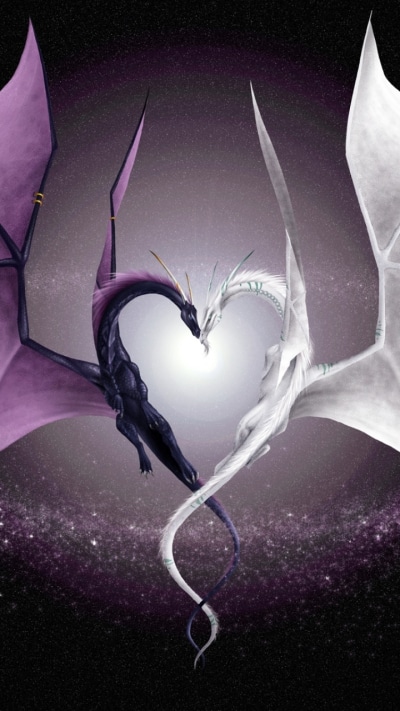 Fantasy Dragon, Love, 720x1280