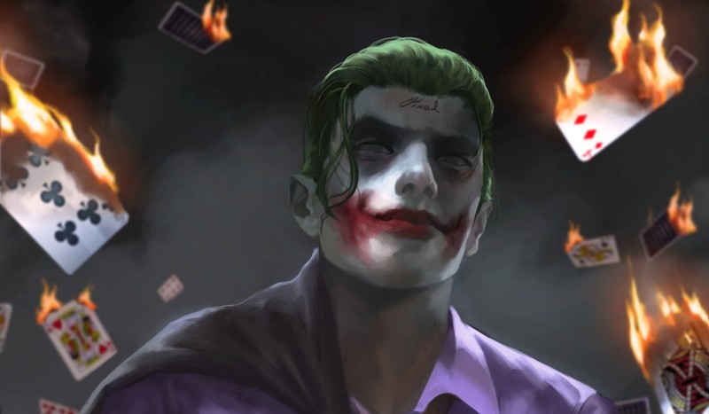 joker, artist, digital art, hd, artstation