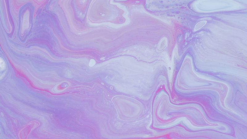 stains, paint, liquid, abstraction, purple, 4k