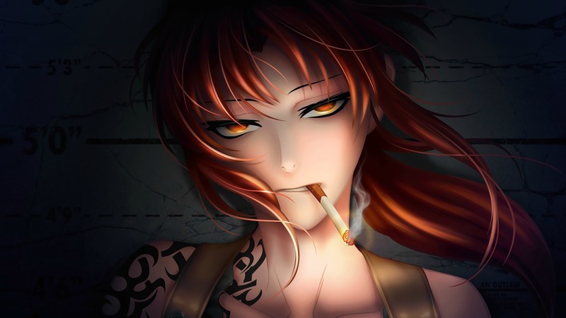 black lagoon, anime, hd, 4k