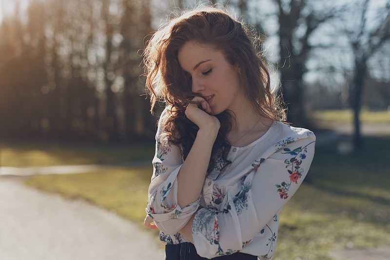 girls, model, hd, outdoors, depth of field, 4k