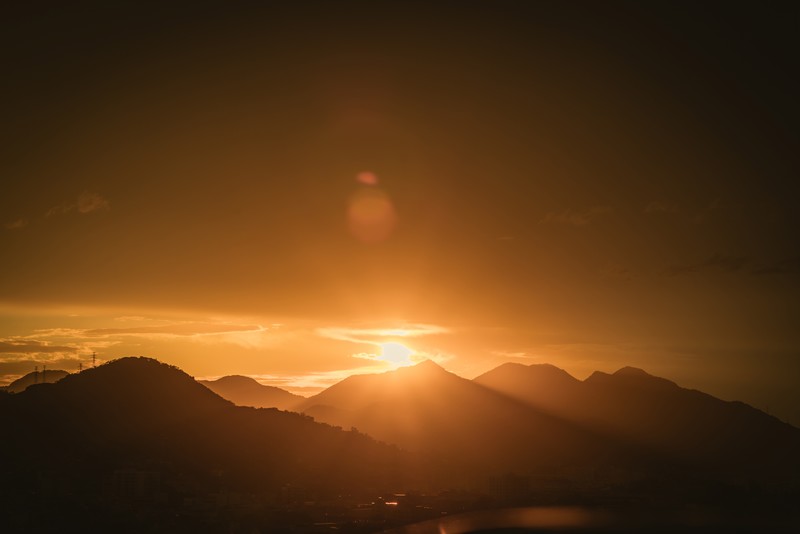 mountain, nature, hd, 4k, silhouette, 5k