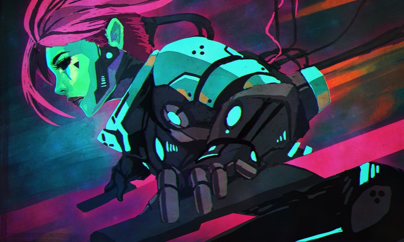 cyberpunk, artwork, illustration, artist, digital art, hd, 4k