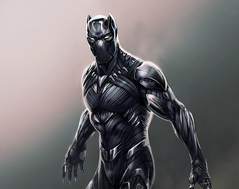 black panther, artwork, hd, artist, artstation, movies, 2018 movies